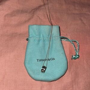 Preloved Tiffany & Co necklace excellent condition size is 16 1/2” comes w/ box